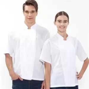 쉐프상의복장 화이트 여름 시원한 쿨스판 쉐프복 요 조 상
