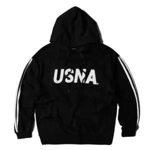 KING 남녀공용 USNA 라인 오버핏 후드티 (WFKHYJC)