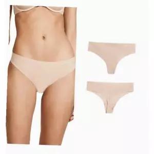 [Calvin Klein]UNDERWEAR CK 캘빈클라인 여성 심리스 누디 티팬티 베이지 스킨 1종 698306