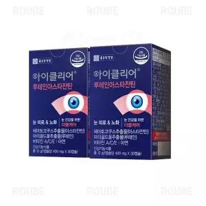종근당건강 아이클리어 루테인 아스타잔틴, 30캡슐, 2개