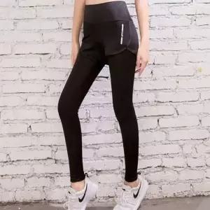 여자 일체형 트레이닝 하의 운동복 레깅스 반바지 WFLQ8DO