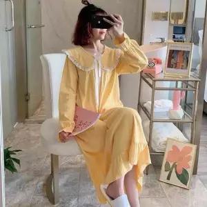 조그만하루1783카라레이스잠옷원피스 편한잠 WFLQAL8