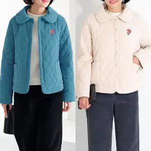 [엄마옷 ] 송운카라털안감면골덴자켓