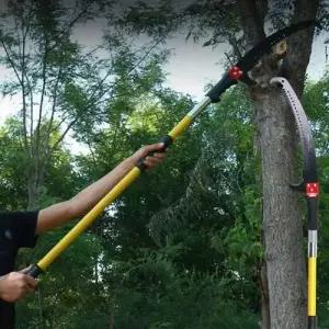 장대 전지가위 전정톱 길이조절 톱 가위 가 WFLR549