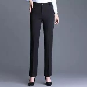 [라일리여성의류] Rly 여성 면접 정장 바지 와이드 팬츠 오피스룩 출근