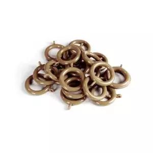 커텐고리 우드 커튼링 20P 커텐부자재 커텐링 커튼걸이 커튼봉