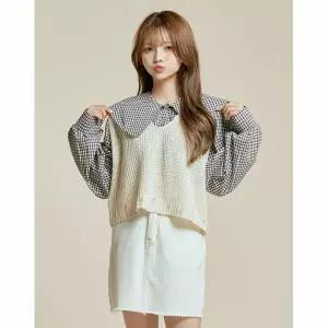 [하프클럽/반에이크]스토아 브이넥 베스트_OB17VTME08Z