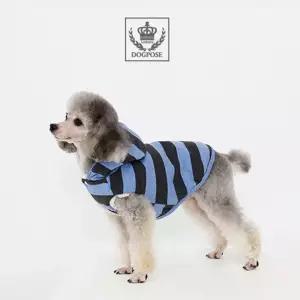 리핑퍼피 후드점퍼(블루)강아지패션용품 반려견 개외출복 동물 반려 강아지옷 예쁜 견옷 견복 개옷