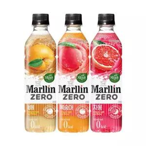 웅진 자연은 더말린 제로 500ml 20페트주스 펫쥬스 과즙음료수 과일 탕비실