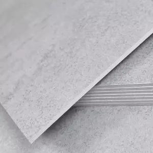 점착식 데코타일 3T 무광콘크리트그레이 1박스바닥보수 인테리어 베란다시공 사무공간 다용도 장판 셀프 현