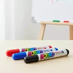 모나미 화이트보드 보드마카 1다스 흑색 적색 청색