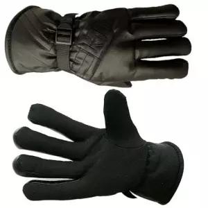 고품질 겨울용 방한 바이크 가죽 장갑 미끄럼 방지 롱 라이딩 장갑 (WFKNO5W)