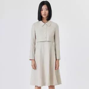 [롯데백화점]케네스레이디 싱글카라 버튼다운 숏탑 원피스(EGOPOC96)