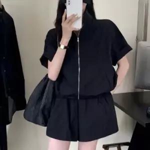 여성트레이닝복 반팔 집업셋트 아노락세트 혹서기 WFLRSVX