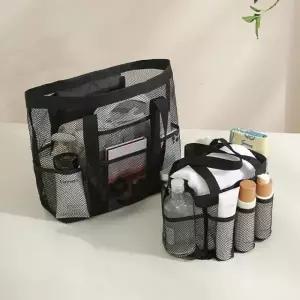 it 목욕백비치백 수영가방 망사물놀이 샤워백 비취백