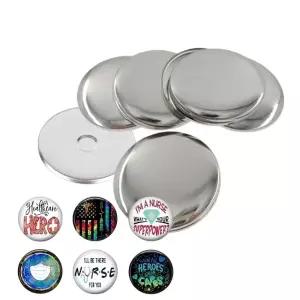 원형뱃지 58MM 자석형 핀버튼 키링 메탈 100개입