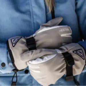 헤스트라 여성 스키 눈 보드 장갑 건틀렛 베이지 S BNA