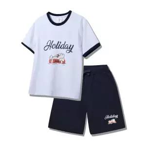 매장정품 JEEP 지프 JEEPKIDS 서핑베어 링거티 셋업_WH KQ5TSU185WH_KQ5TPU985NA 835518