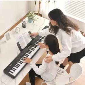 휴대용 88건반 디지털 블루투스 블랙 전자피아노 손잡이 키보드 입문용 초