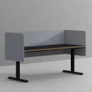 데스커 책상 가림막 파티션 스크린 사무실 칸막이 3면 1800 MNS