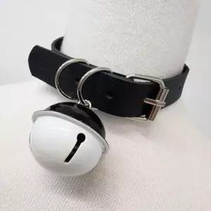 코스튬 목걸이 가죽 방울 파티소품 초커 래더 WD2B425