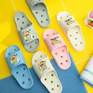 짱구 파자마 EVA 성인 욕실화/성인 발등낮은 욕실화 문에안걸리는 욕실슬리퍼 EVA 화장