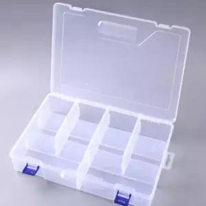 칸막이 대형 10칸 소품 보관 케이스 30x20x6 낚시함-WFI8I18