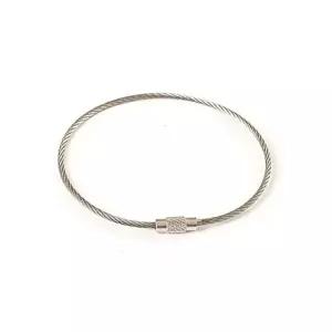 루미나D 키링 와이어 20cm 10p 캠핑 수납 고리 잠금