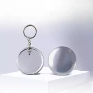 (타입 100개입)원형 메탈 핀버튼 키링 DIY 굿즈 제작 58MM 100개입