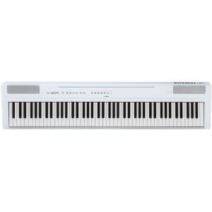 야마하 P125A, 전원 공급 및 지속 페달이 있는 88키 가중 액션 디지털 피아노(P125AWH)
