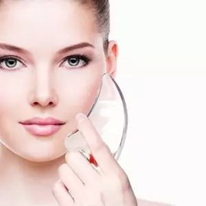 얼굴 괄사 크리스탈 페이스 휴대용 마사지 마사지기-WFIDVWV