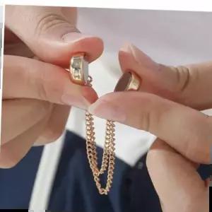 바지 체인 소매 자석 밑단 기장 고정 청바지 조절 줄이기 수선 접기 고정 기장 청 조절 밑단 바지