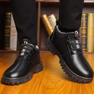 블랙 트레킹 방한 데일리 운동화 아웃도어 신발-WFIN0J4