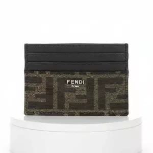 [펜디]FENDI 25FW FF Squared leather card holder 7M0164 ALWK F0L3T 스퀘어 레더 카드 홀더 872726