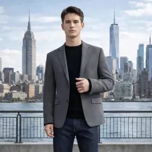 에스연 D38 25 F/W 메리노울 터틀넥 니트 남2종