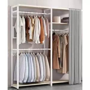 조립식옷장 철제 옷 스탠드 옷걸이 드레스룸 행거옷장