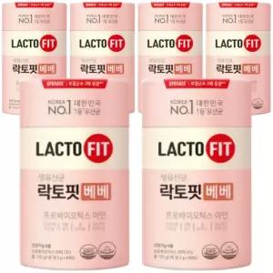 락토핏 베베 2g x 60포 x 6통