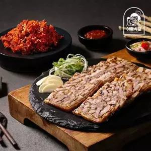 [아빠식당]족발을 넣어 고기가득 족발편육200g 4팩(+새우젓)