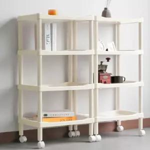 선반형 조립식 진보 다 수납 이동식트롤리 오픈 3단 4단 이동장