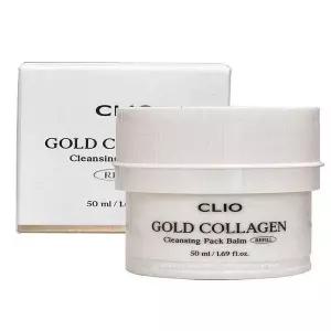 [셀러허브]클리오 NEW 골드 콜라겐 클렌징 팩밤 50ml(리필) 1개(AD) (S42240308)