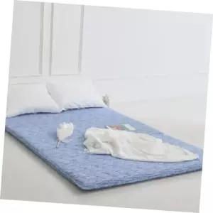 극세사이불 더크린 바닥요매트 블루 더블2인용(요커버/요솜