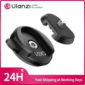Ulanzi CK01/CK02 퀵 릴리스 플레이트 키트/카메라 Gopro Insta 360용 1/4'' 나사가 있는 배낭 클립