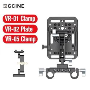 ZGCINE VR-01 V 마운트 배터리 플레이트 W/로드 클램프 표준 잠금 어댑터 자동 보호