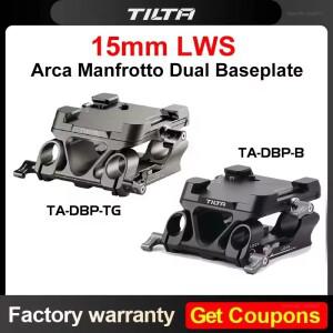 TILTA TA-DBP-B 15mm LWS 아르카 만프로토 듀얼 베이스플레이트 퀵 릴리즈 로닌 짐벌용