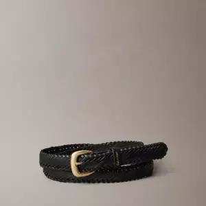 [롯데백화점]캘빈클라인 (4F7087G-YIQ)여성 클래식 버클 브레이디드 로고 벨트 25mm