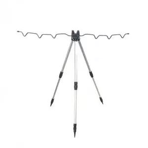 [콩심팥심]3단 접이식 낚시대 받침/ 낚시용품/ 삼각대 낚시거치대