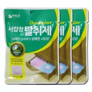 탈취제 서랍장 데오도라이저 향기 3개 탈취제
