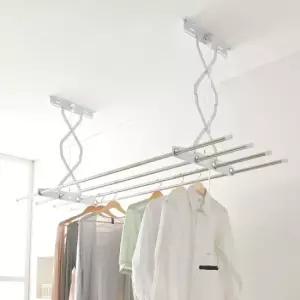 천장 설치형 실내 건조봉 빨래걸이 베란다용 접이식 건조대 베란다빨래건조대 빨래걸이
