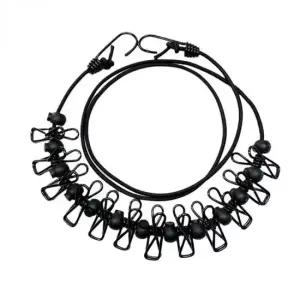 실내 빨래 건조대 여행용 무타공 베란다 옥상 건조줄 베란다빨래줄 호텔빨래줄