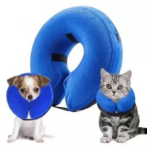 강아지 고양이 목 깔때기 넥카라 펫 케어 에리어 가드